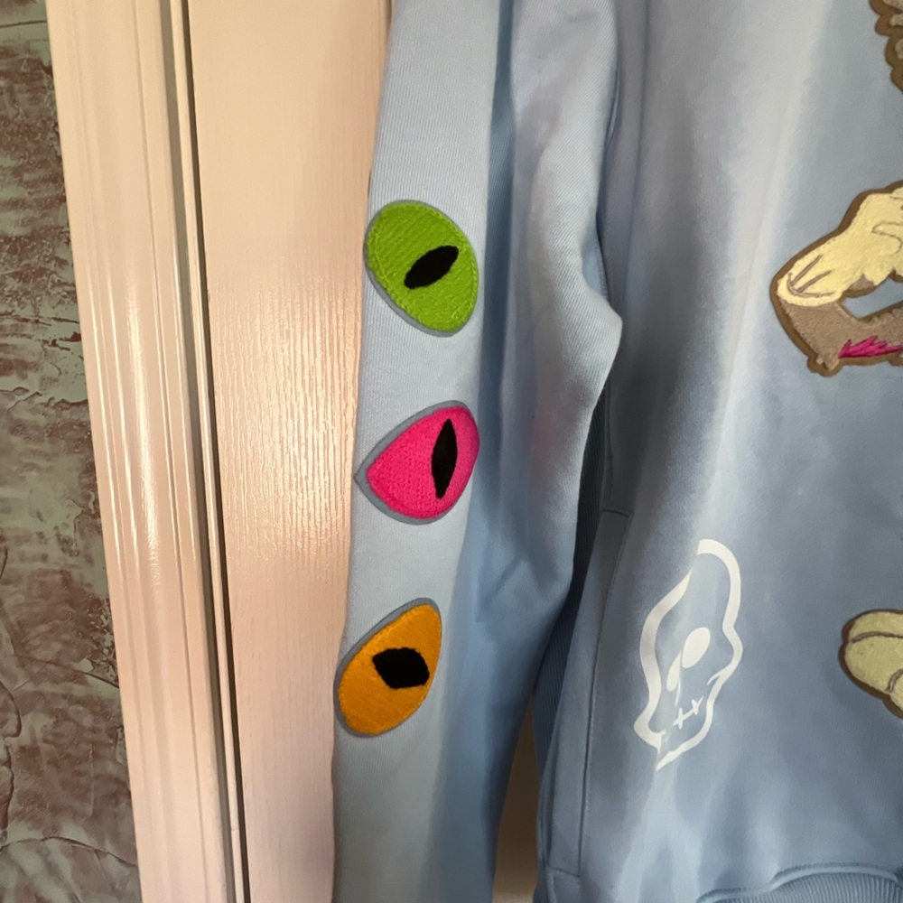 Looney Tunes Freeze Max Unisex Bugs Boogey
Horror Pullover Hoodie - Light Blue - Picture 3 of 12